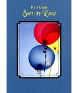 For A Great Son-in-Law - Birthday Greeting Card - 01191 - $2.79