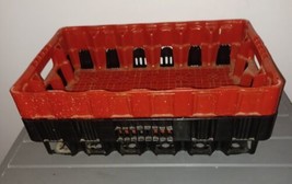 Coca Cola Black and Red Plastic Crates Holds 24 X 20 oz Bottles - $30.00