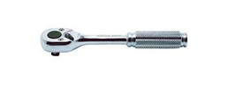 koken tools 1/4 6.35mm SQ. Ratchet handle knurled grip 115mm 2753N Japan - $41.49