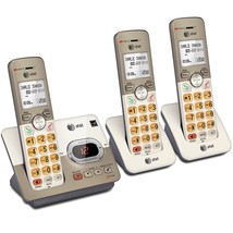 AT&amp;T EL52313 3-Handset Cordless Phone with Answering System &amp; Extra-large Backli - £80.95 GBP
