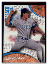 2016 Topps Jose Canseco Texas Rangers #PIS-3 Baseball card   CBT1A - £2.23 GBP