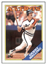 1988 Topps Denny
  Walling   Houston Astros Baseball Card
  GMMGD - $1.21