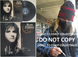 Melissa Etheridge signed Brave and Crazy album COA proof autograph vinyl record - £232.58 GBP
