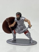 Jada Dungeons &amp; Dragons Die Cast Figures Human Fighter Red NEW - £6.31 GBP