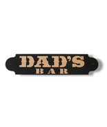 Sign - CUSTOM - Dad&#39;s Bar 16x4in (Cedar) - $19.59+
