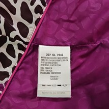 Columbia Interchange SL7642 Women’s Pink Hoodie Waterproof Jacket Size Medium image 4