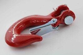 (2)3/8“ SLIP HOOK SAFTY LATCH CLEVIS RIGGING TOW WINCH TRAILER G70 CRANE... - $24.95