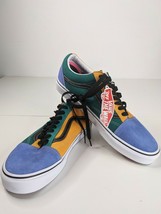 NEW Vans Old Skool Retro Multi Color Low Top Skate Shoes sz 11.5 N3 - £40.52 GBP