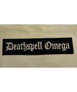Deathspell Omega Embroidered Patch IRON-ON/SEW ON BLACK METAL USA Seller - £5.02 GBP