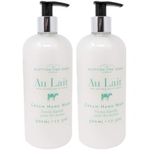 Scottish Fine Soaps Au Lait Liquid Hand Wash Shea Butter 17.5 Ounces (Pa... - $46.99