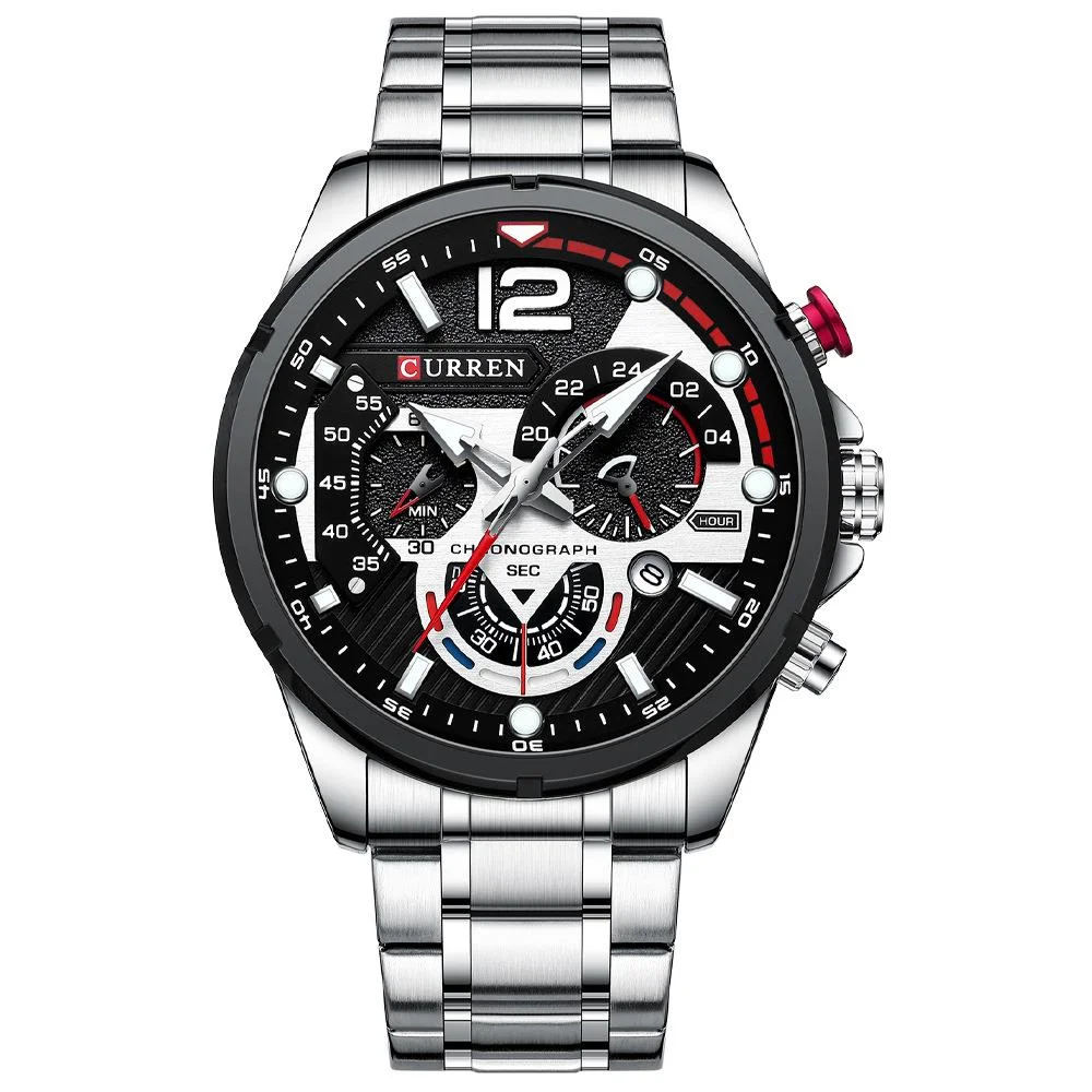 Watch For Men Quartz Business Luxury Watch Calendar Chronograph Luminous... - £36.70 GBP