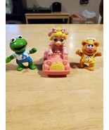 Vintage McDonald&#39;s Muppets vs. Modern Muppet Babies Figure Lot **USED** - £16.52 GBP