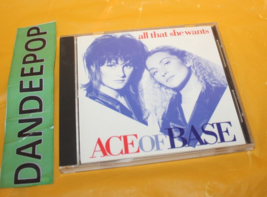 Ace Of Base All That She Wants Music Single Cd - £10.05 GBP