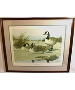 Water Fowl William Redd Taylor &quot;Safety of The Bar-Canada Geese&quot; Signed N... - £42.76 GBP