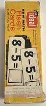 Vintage 1963 Ideal New Math Flash Cards Subtraction Complete Set 100 - £7.86 GBP