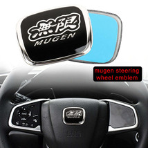 Brand New Black Mugen Steering Wheel JDM Emblem For Honda - £11.79 GBP