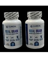 Clinical Effects Ideal Brain Capsules 2 Bottles 60 Focus Memory Support ... - $33.96 CAD