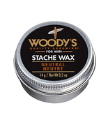 Woody&#39;s Stache Wax, 0.5 Oz. - £7.97 GBP