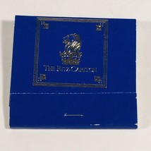 Vintage The Ritz Carlton Blue Matchbook Gold Inlay Full 30 Unstruck Atlanta - £7.34 GBP