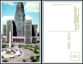 NEW YORK Postcard - Buffalo, City Hall &amp; McKinley Monument H51 - £2.35 GBP