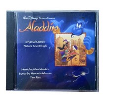 Aladdin Original Motion Picture Soundtrack  Music CD  1992 Walt Disney - £6.37 GBP