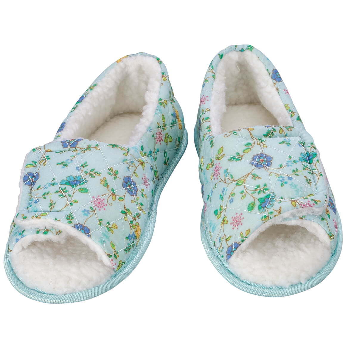 Rose Health Care Open Toe Edema Slippers for Women Navy Blue, Large 8.5 ... - $24.25
