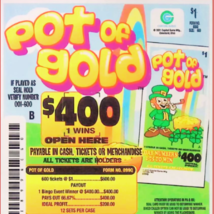 NEW pull tickets Pot of Gold - Seal Cards, Holder Tabs - $89.99