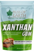 Natural Xanthan Gum Powder 100% Pure Food Grade Thickener Gluten Free 907g - £23.22 GBP