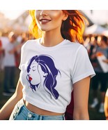 Crop Tee Women&#39;s Design, White color, comfort, classic style, fashion - $40.15+