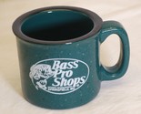 Green Speckled Coffee Mug Hot Chocolate Cup Bass Pro Shops - £11.83 GBP