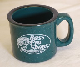 Green Speckled Coffee Mug Hot Chocolate Cup Bass Pro Shops - £11.67 GBP