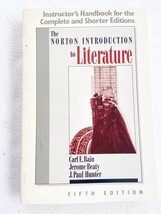 Norton Introduction to Literature Paperback Carl E. Bain, Fifth Edition - £5.52 GBP