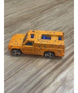 Vintage 1995 Hot Wheels Splatter Paint Series Rescue Ranger Orange 1:64 ... - $9.89