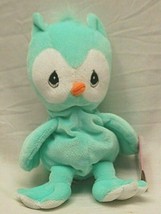 Tender Tails Plush Toy Hoot Owl Bird Mint Green White Precious Moments E... - $16.82