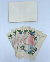 Vtg Shower Invitation 1950s 1960s Wedding Hallmark Scrapbook Ephemera 5   - £6.15 GBP