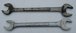 Craftsman Double Open End Wrenches 3/4"X7/8" & 5/8"X3/4" Lot of 2 - $14.99