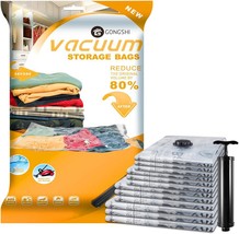 12 Pack Vacuum Storage Bags (3 x Jumbo, 3 x Large, 3 x 3 x - £25.76 GBP