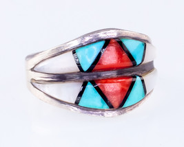 Teme Sunburst Lapidaire Incrustation Argent Sterling Taille Bague 5.5 Ma... - $1,487.62 MXN