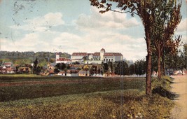 Joslowitz Czech REPUBLIC~PANORAMA~1912 Joscht Tint Photo Postcard - £9.80 GBP