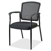 Lorell LLR23100 Guest Chair with Arms, 25.8 in. x 20 in. x 32 in., Black - £137.71 GBP