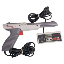 Nintendo NES Zapper Light Gun And Controller OEM Original Grey - £14.74 GBP