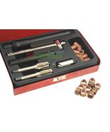 26pc Spark Plug Thread Repair Kit M14 x 1.25 w/ Metal Case - $53.45
