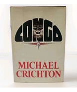 Congo Hardcover Dustjacket Ballantine Knopf 1980 by Michael Crichton Book - $23.21 CAD
