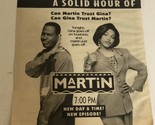 Martin Vintage Tv Guide Print Ad Martin Lawrence Tisha Campbell TPA24 - $5.93