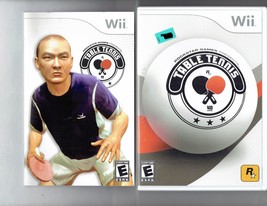 Nintendo Wii Table Tennis video Game Complete (disc Case and Manual) - £11.30 GBP