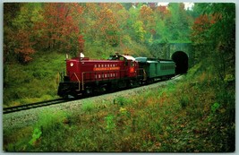 Arkansas &amp; Missouri Railroad Alco RS1 No 22 UNP Chrome Postcard G6 - £6.19 GBP