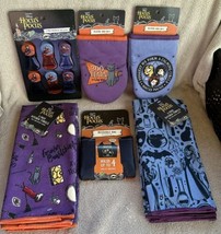 Disney HOCUS POCUS Kitchen Towels Reusable Grocery Bag Oven Mitts Chip Clips Lot - $29.99