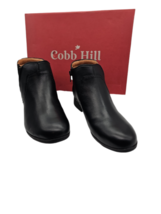 Cobb Hill Women&#39;s Crosbie Gore Boot Ankle, Black, 7W, New - £52.60 GBP