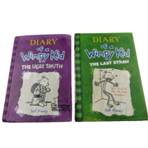 Lot Of 2 Hardcovers Diary Of A Wimpy Kid Books, Books 3 &amp; 5 - $10.84