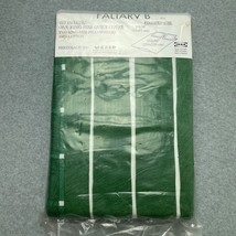 Ikea King Size Quilt Cover Duvet 2x Pillowshams 100% Cotton Green Nature... - $79.00
